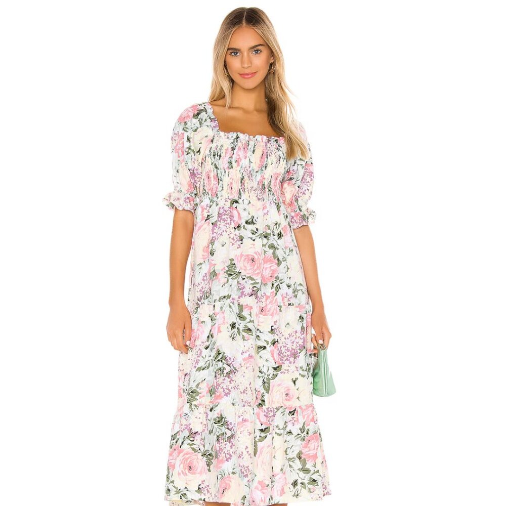 De Christin Midi Dress FAITHFULL THE BRAND